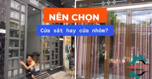 nen chon lam cua sat hay cua nhom