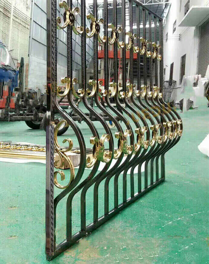 mau sen hoa cua so inox dep