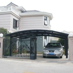 mau nha de xe hoi tien che don gian