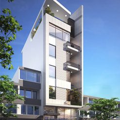 mau nha o khung thep tien che 5 tang