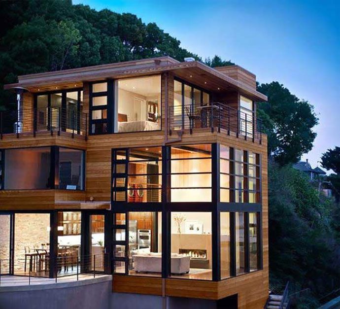 mau nha pho khung thep 3 tang