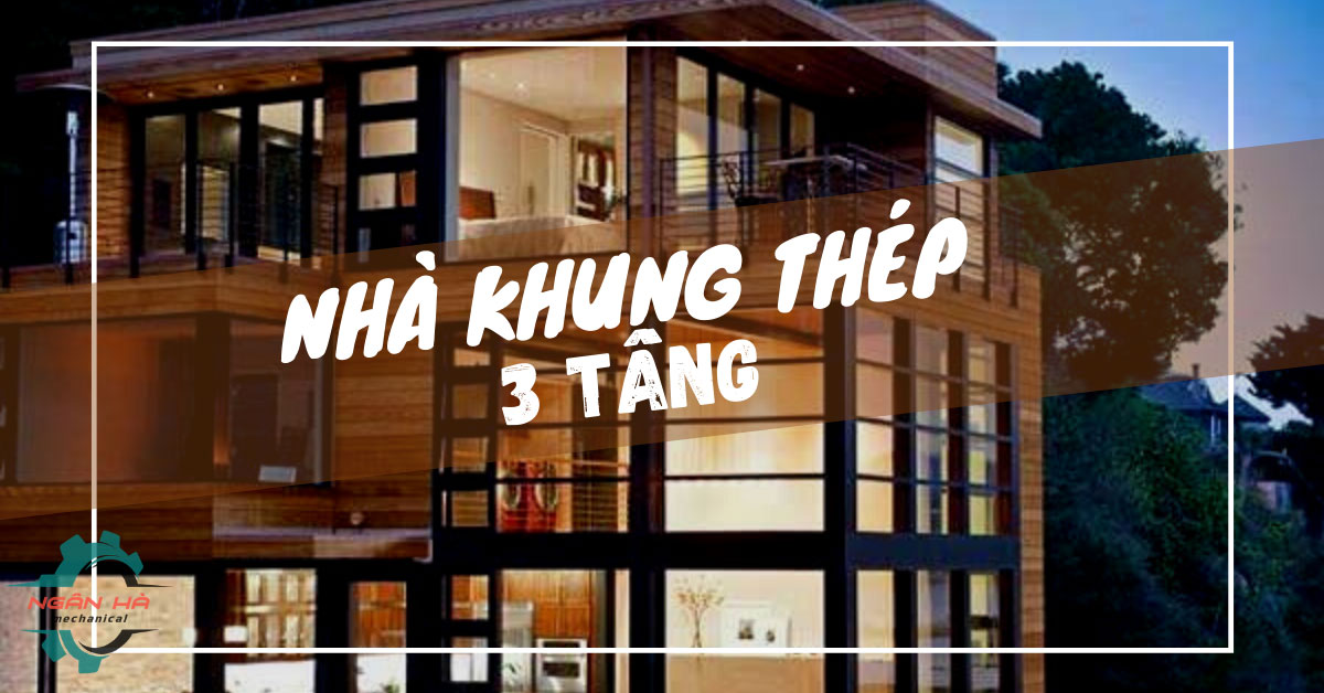 thi cong nha khung thep tien che 3 tang dep